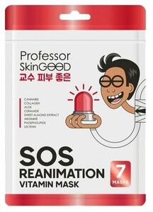 Professor SkinGood SOS Reanimation Vitamin Masks Фантастическое питание Маски восстанавливающие анти-стресс 7 шт
