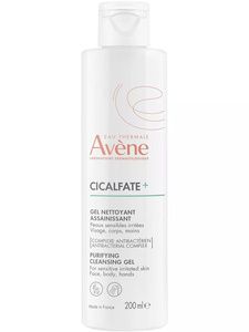 Avene Cicalfate+ Гель очищающий для чувствительной и раздраженной кожи 200 мл
