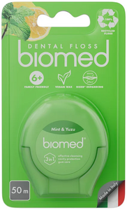 BIOMED Нить зубная мята-юдзу 50 м