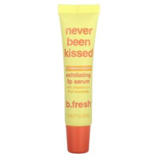 b.fresh, Never Been Kissed, отшелушивающая сыворотка для губ, ананас, 15 мл (0,5 жидк. Унции)