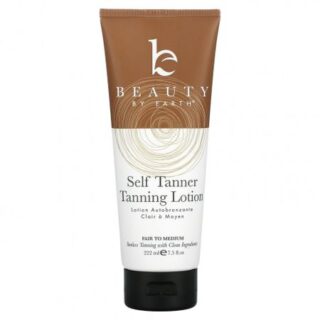 Beauty By Earth, Self Tanner Tanning Lotion, Fair To Medium, 7.5 fl oz (222 ml)