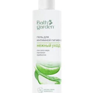 BATH GARDEN Гель для интимной гигиены Нежный уход, 300мл