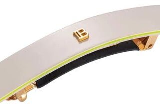 Заколка-автомат для волос бежевая Barrette Pour Cheveux: Размер M