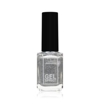 Лак для ногтей Jeanmishel GEL effect 171 Искрящийся серебрянный 6мл