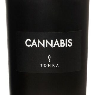Ароматическая свеча Cannabis: свеча 250г (black matt)