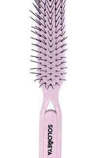 Solomeya Detangler Hairbrush for Wet & Dry Hair Pastel Lilac