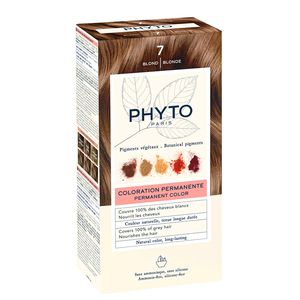 Phytosolba Набор Крем-краска 50 мл + проявляющее Молочко 50 мл + Маска-защита цвета тон 7 блонд