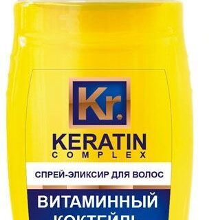 Спрей-эликсир для волос Floresan витаминный коктейль, 135 мл