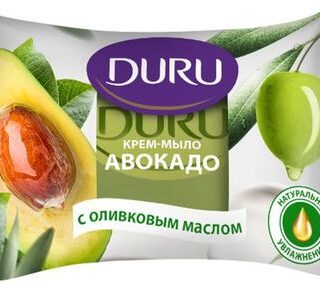 Крем-мыло туалетное Duru Авокадо с оливковым маслом, 80 г