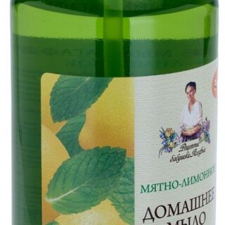 Мыло жидкое Рецепты Бабушки Агафьи Мятно-лимонное, 1 л