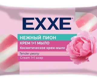 Мыло туалетное EXXE Нежный пион, 80 г