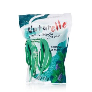 Соль для ванны Naturelle " Эвкалипт и мята " 900г