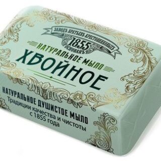 Мыло кусковое Завод братьев Крестовниковых Хвойное, 135 г