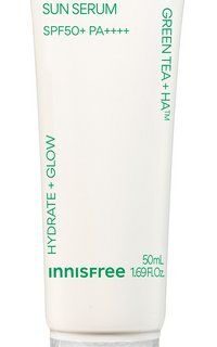 Innisfree Green Tea Hyaluronic Moist Sun Serum SPF50+ PA++++