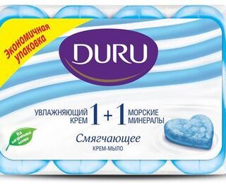 Мыло туалетное Duru Минералы моря, 4 x 90 г