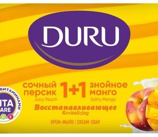 Мыло туалетное Duru Манго персик, 80 г