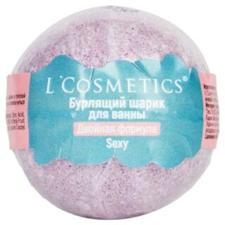 Шар бурлящий для ванны L'Cosmetics Sexy 212 парфюм ручная работа, 65 г
